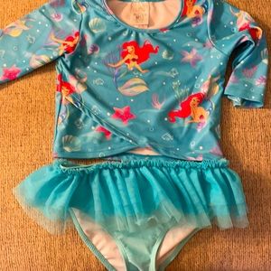 Ariel bathing suit for girls